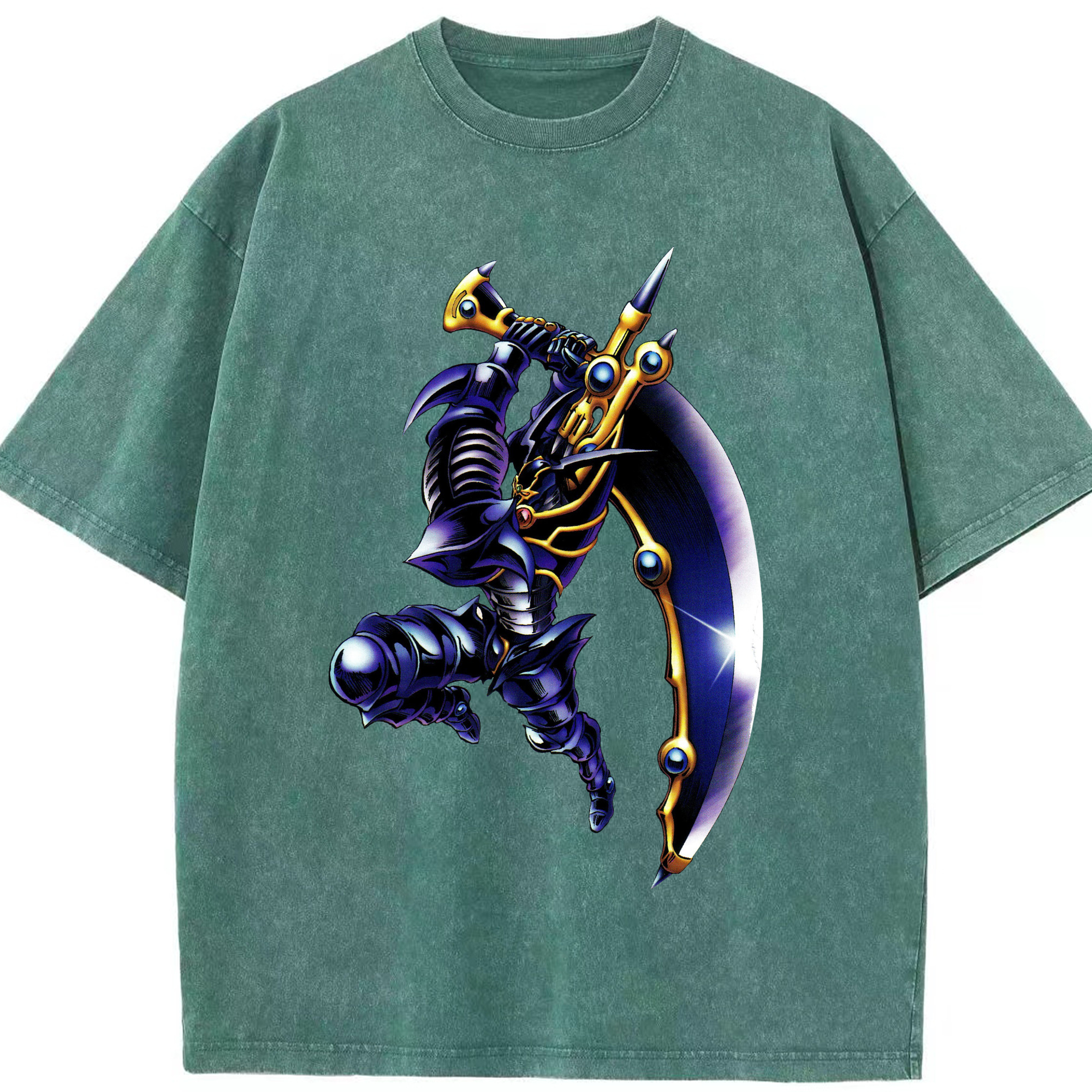 （画像用） 遊☆戯☆王 Yu-Gi-Oh! 綿100% ヴィンテージ風 半袖Tシャツ（フロントプリント）